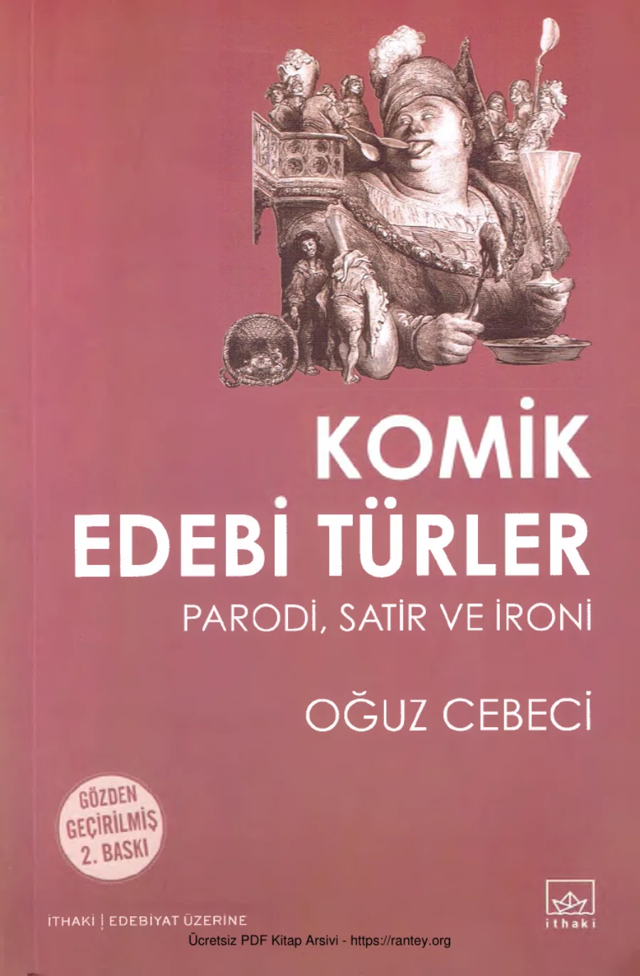 Komik Edebi Türler Parodi Satir İroni İthaki Yayınları kapak görseli