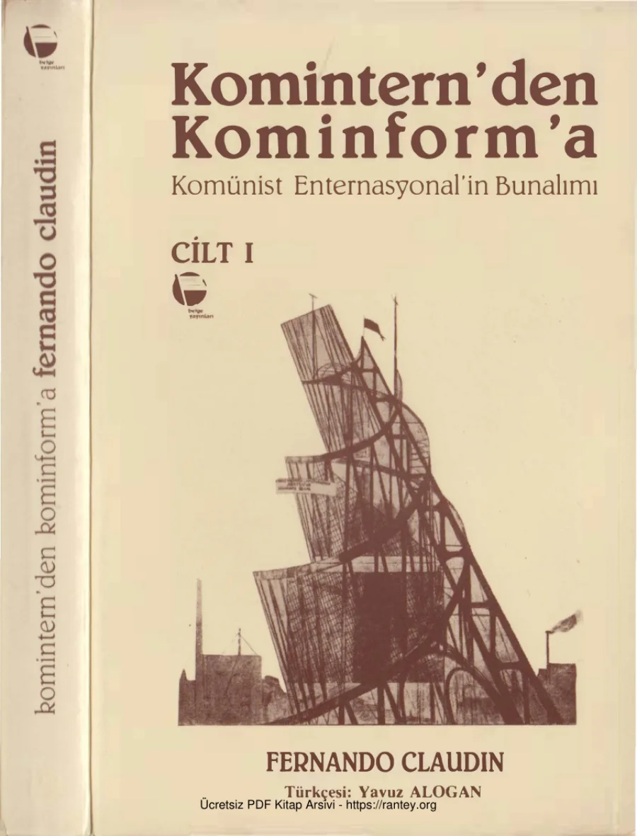 Komintern'den Kominform'a Cilt I kapak görseli