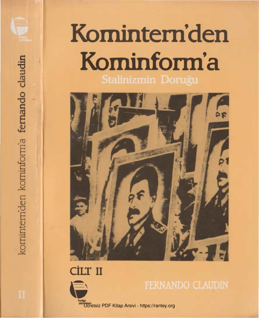 Komintern'den Kominform'a Cilt II kapak görseli