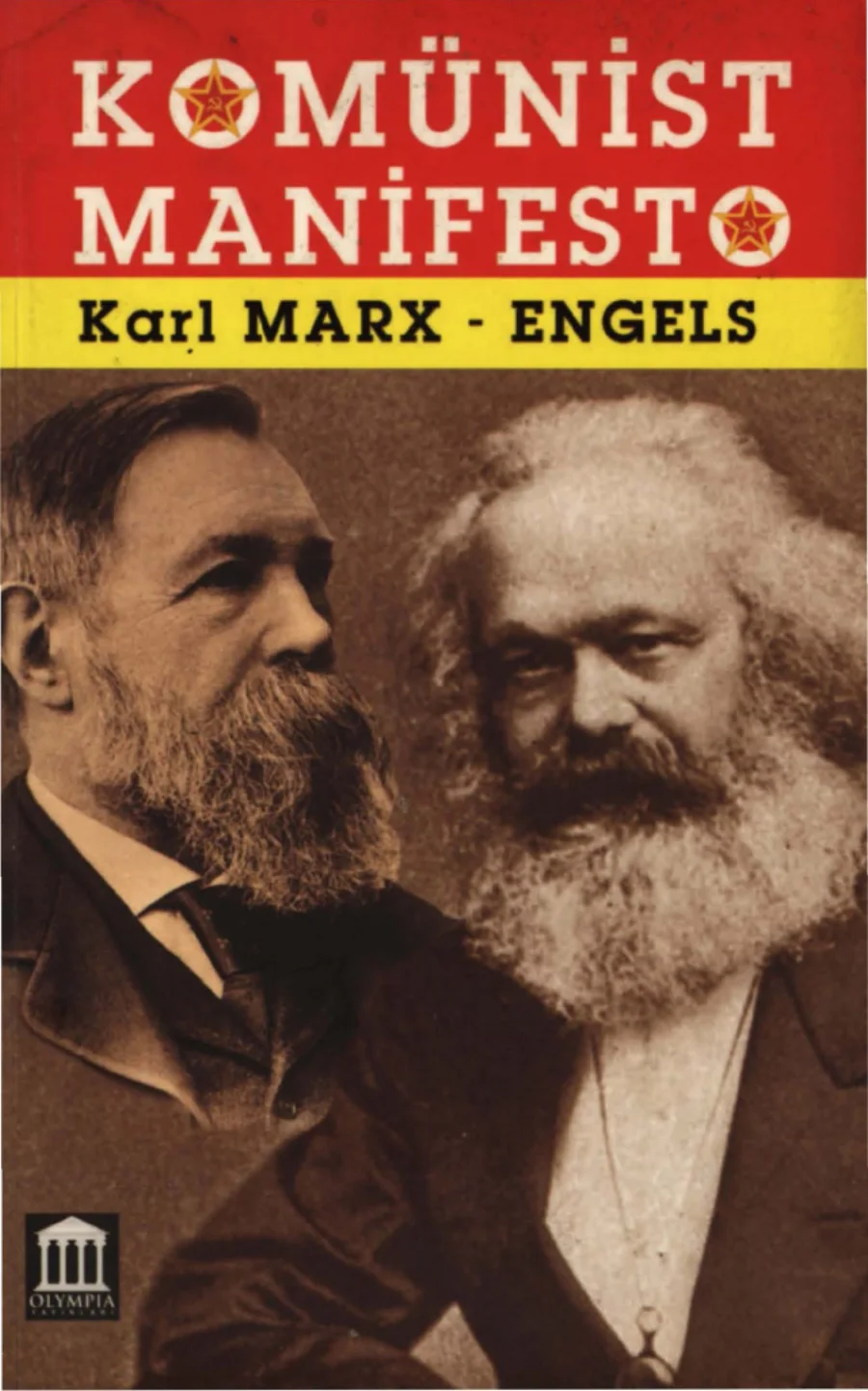 Komünist Manifesto Olympia Yayınları kapak görseli