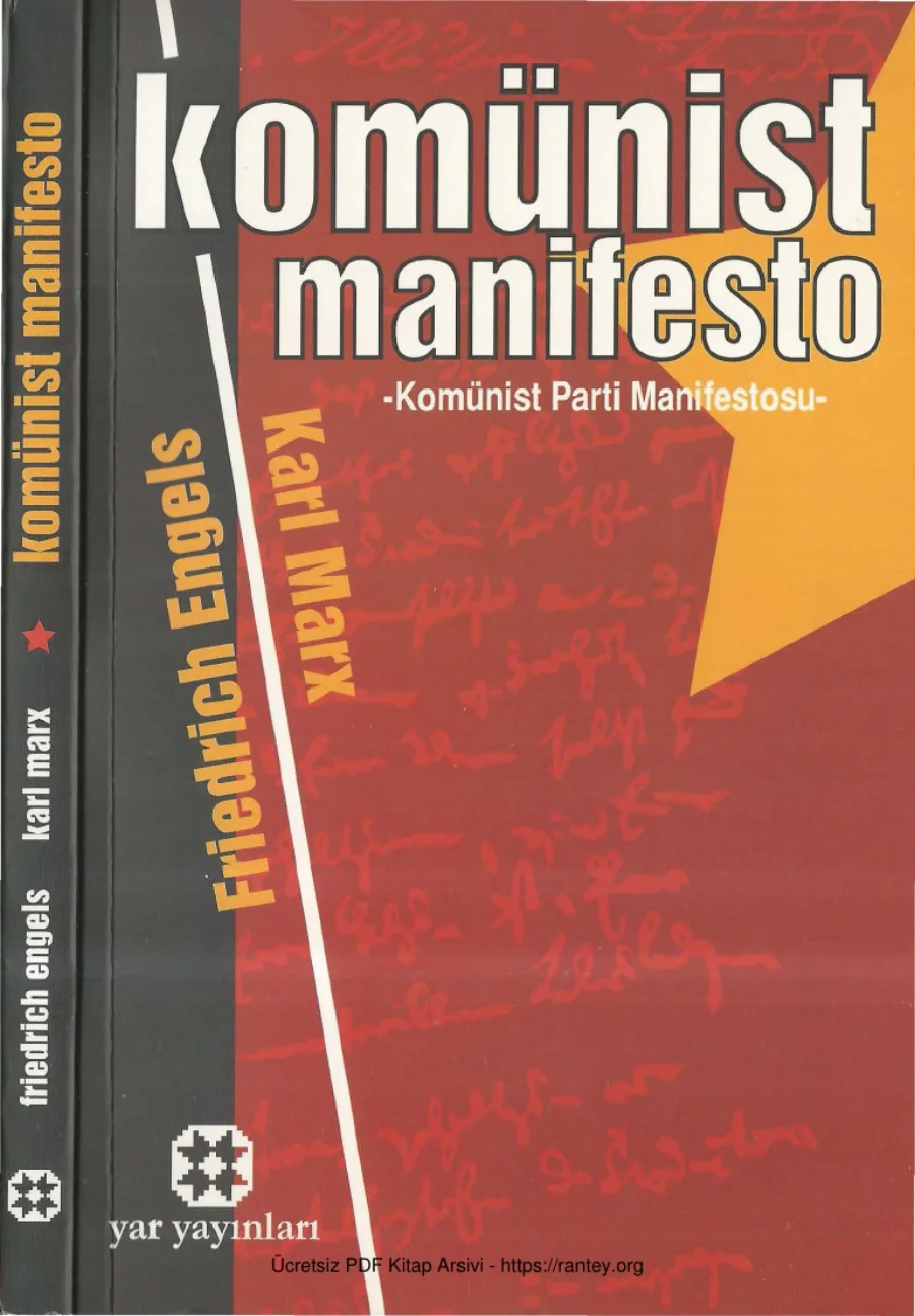 Komünist Manifesto kapak görseli