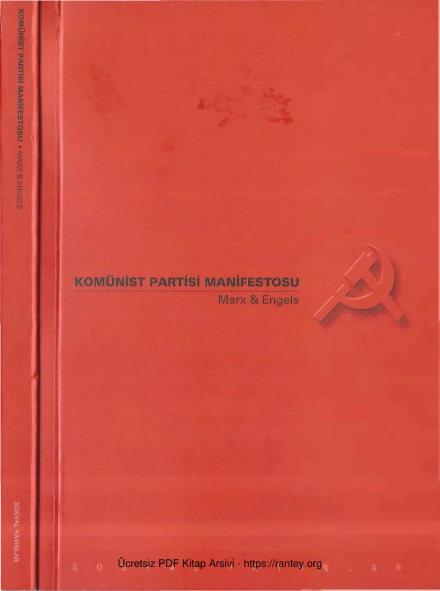 Komünist Partisi Manifestosu kapak görseli