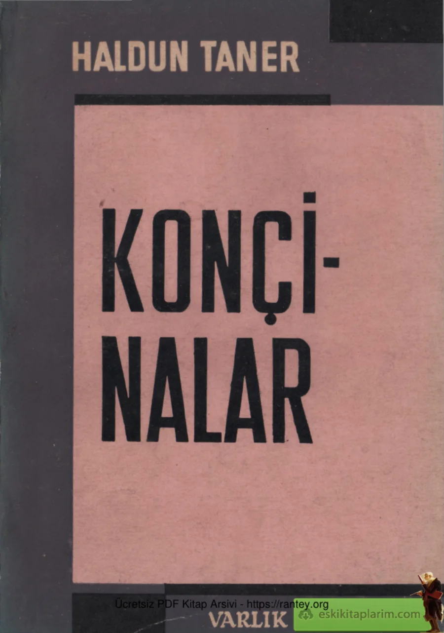 Konçinalar kapak görseli