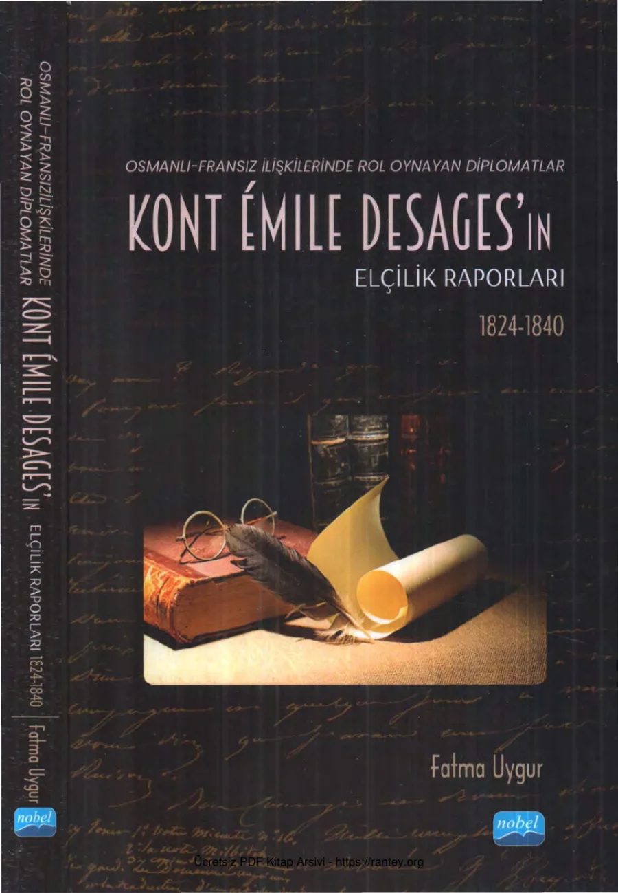 Kont Émile Desages'ın Elçilik Raporları 1824-1840 kapak görseli