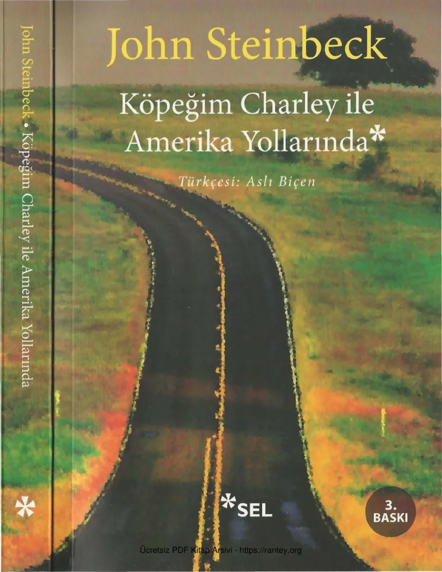 Köpeğim Charley ile Amerika Yollarında Sel Yayınları kapak görseli