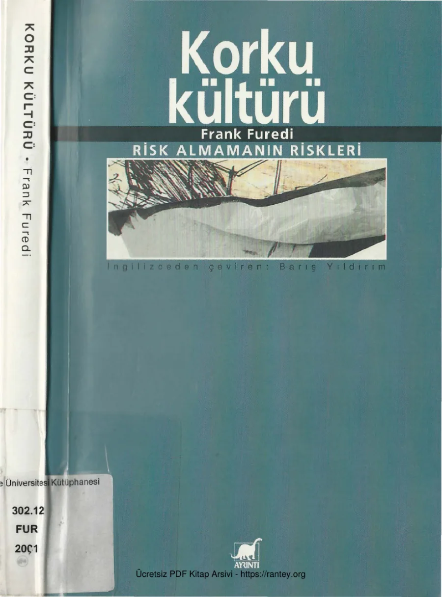 Korku Kültürü Ayrıntı Yayınları kapak görseli