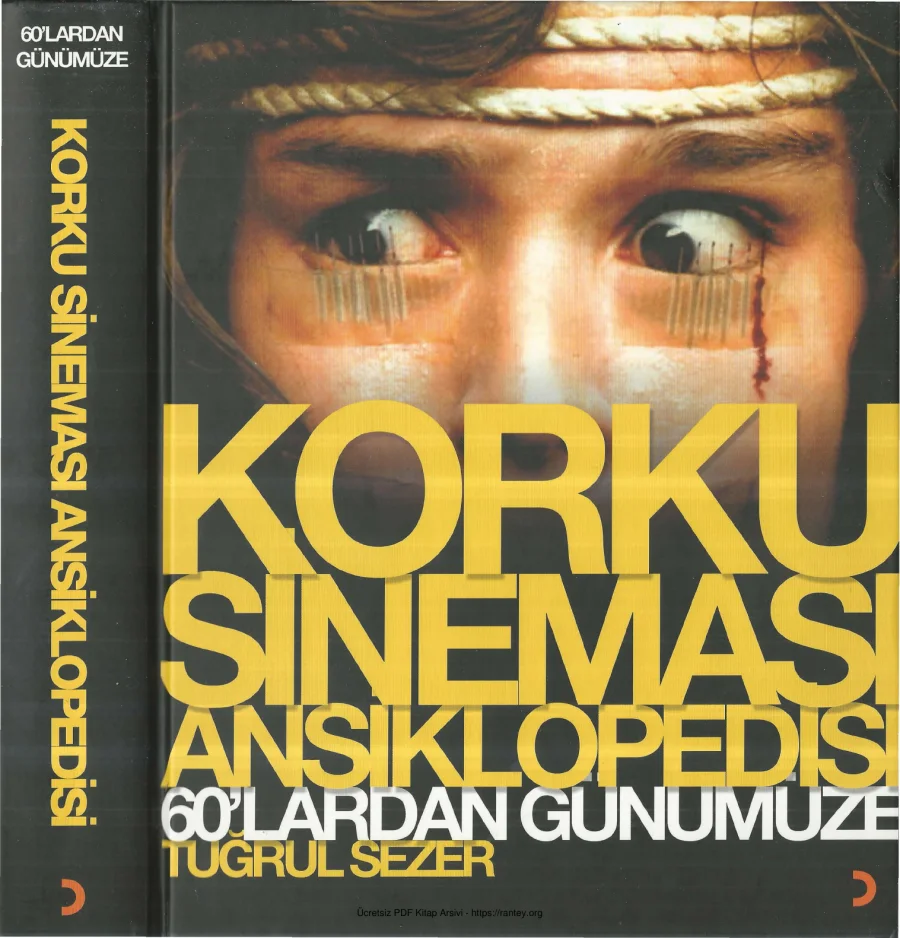Korku Sineması Ansiklopedisi 60lardan Günümüze Cinius Yayınları Renkli çıktı kapak görseli