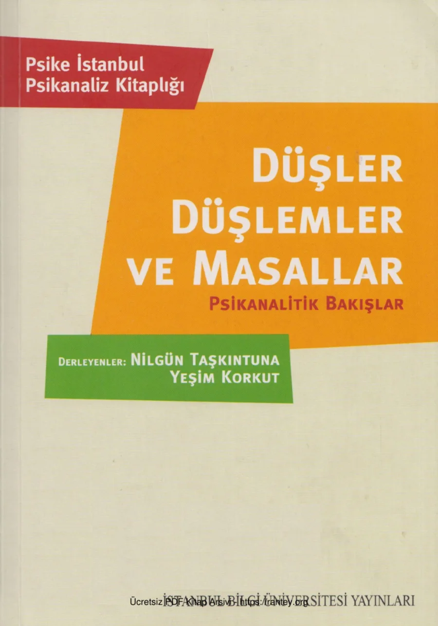 Korkut Düşler Düşlemler ve Masallar İstanbul Bilgi Üniversitesi Yayınları kapak görseli