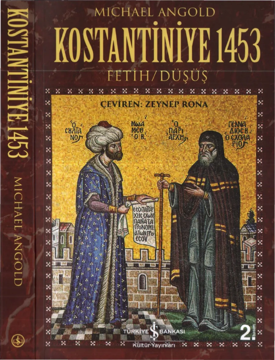Kostantiniye 1453 Fetih Düşüş kapak görseli