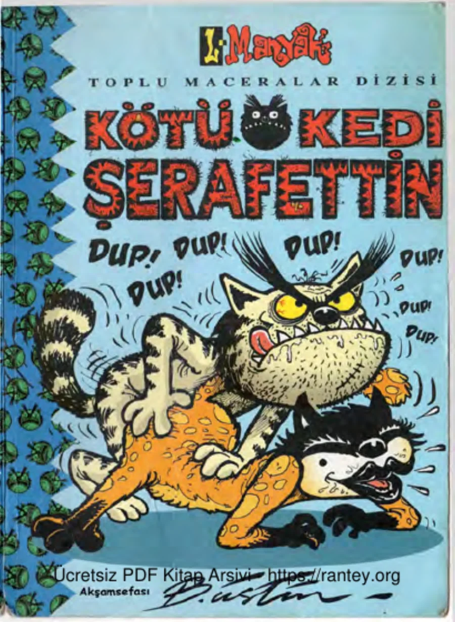 Kötü Kedi Şerafettin Cilt 06 kapak görseli