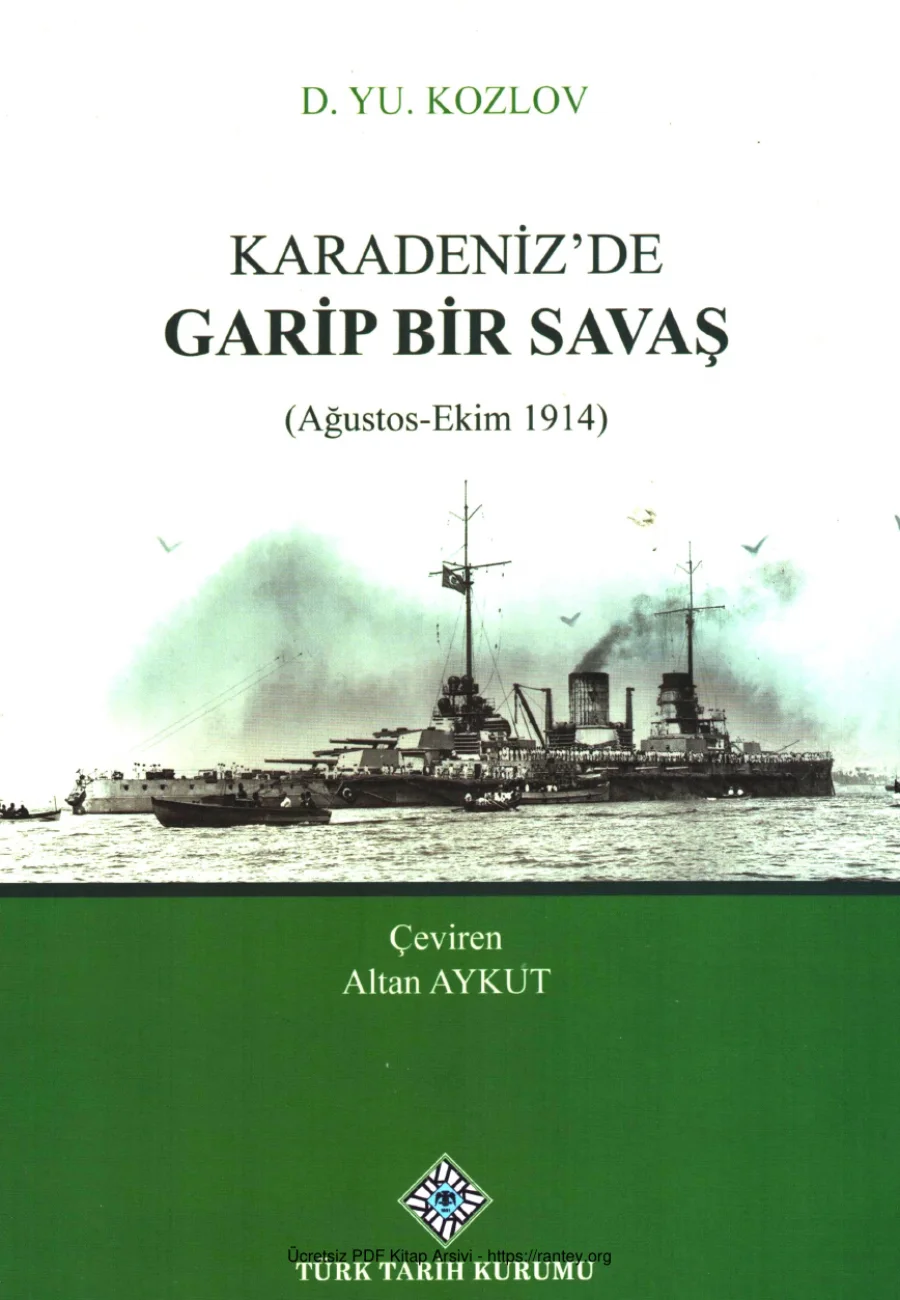 Kozlov Karadenizde Garip Bir Savaş Ağustos Ekim 1914 kapak görseli