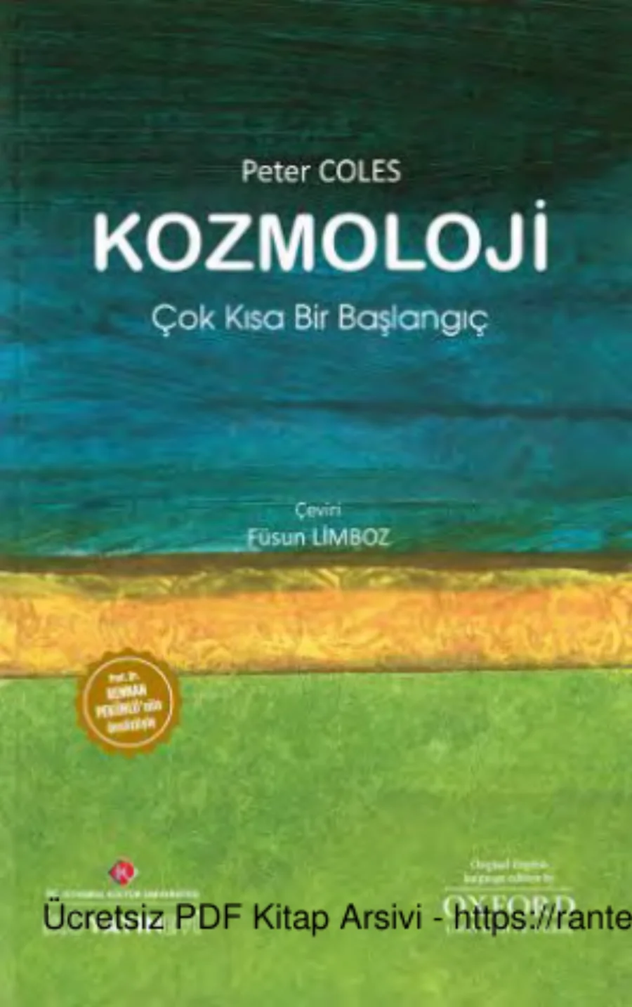 Kozmoloji Çok Kısa Bir Başlangıç İKÜ Yayınları kapak görseli