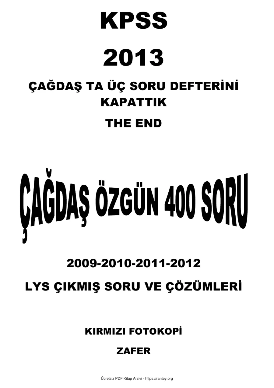 Kpss Tarih 40 Soru kapak görseli