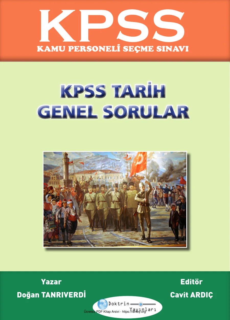 KPSS tarih genel sorular Doktrin yayınları kapak görseli