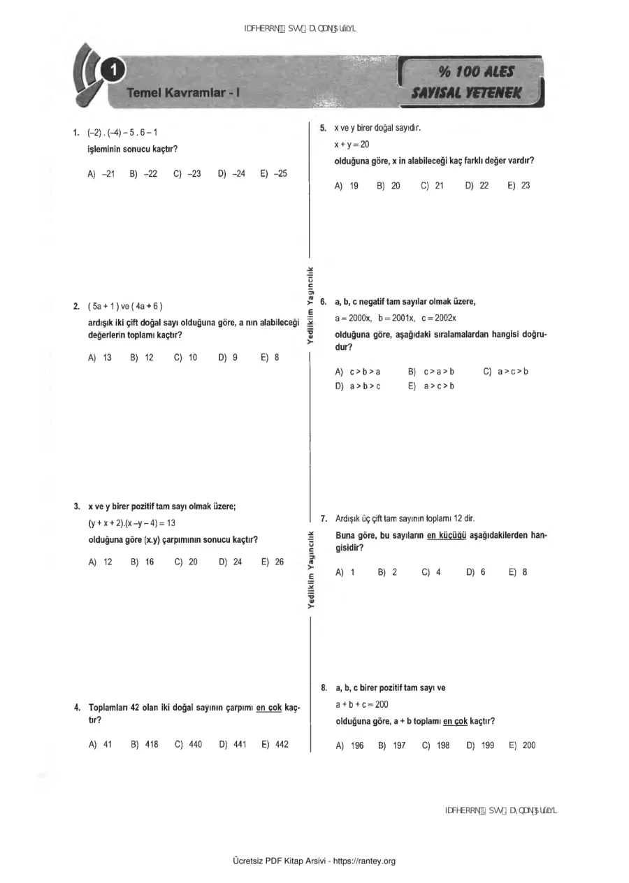 KPSS Türkçe ve Matematik Soru Bankası kapak görseli
