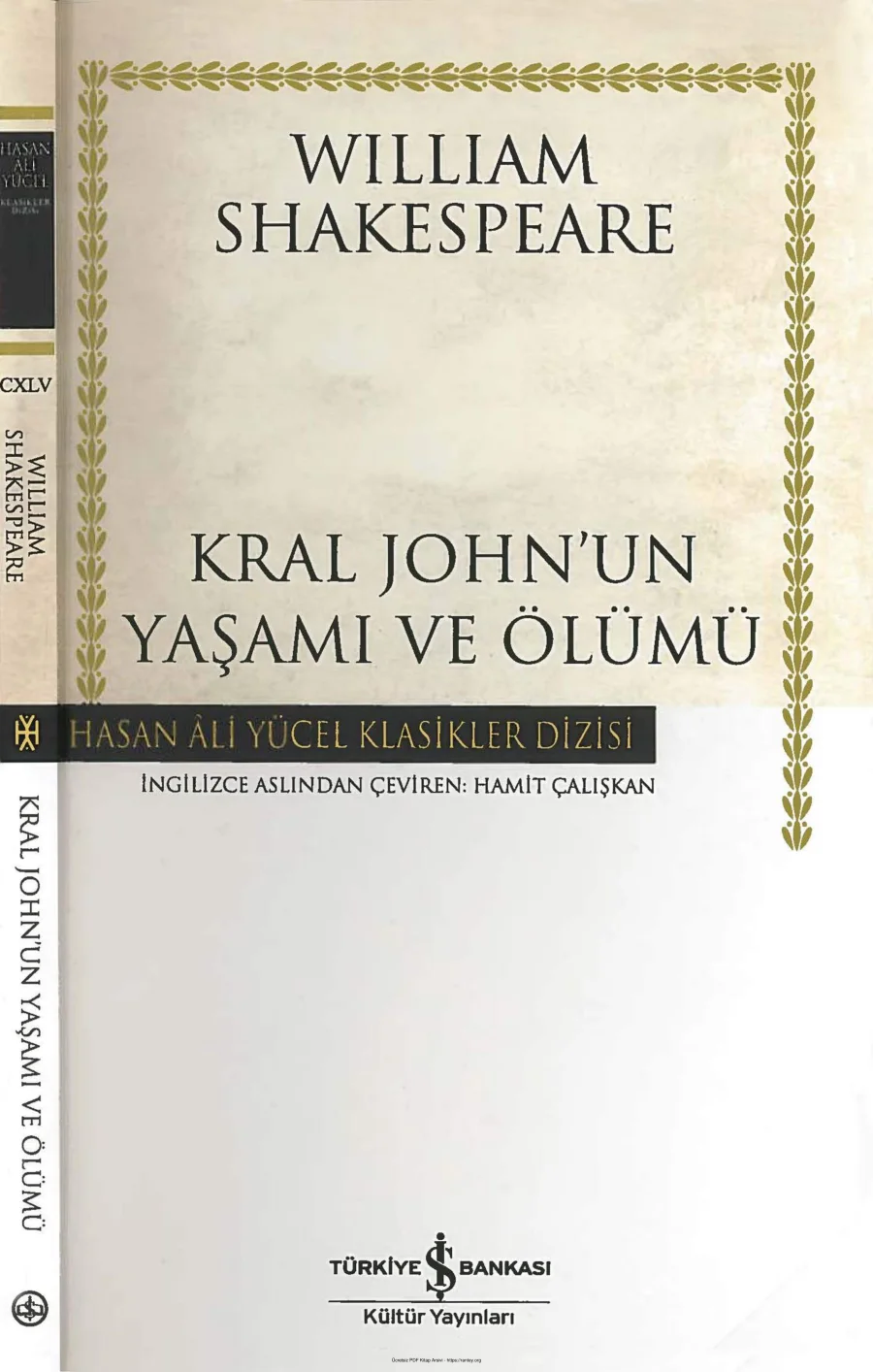 Kral John'un Yaşamı ve Ölümü kapak görseli