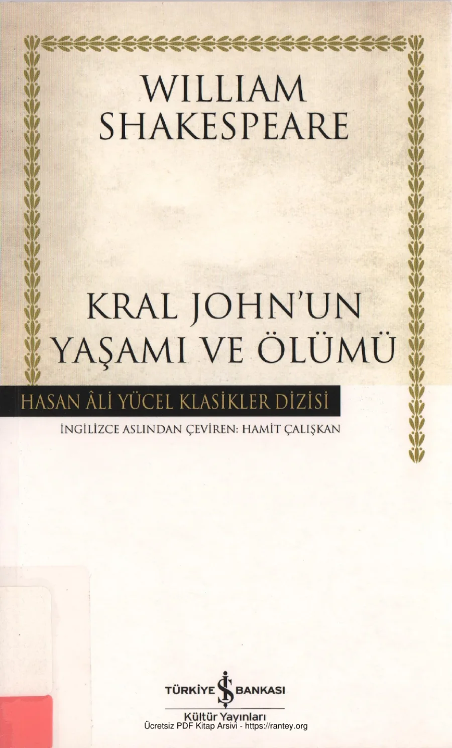 Kral Johnun Yaşamı ve Ölümü kapak görseli