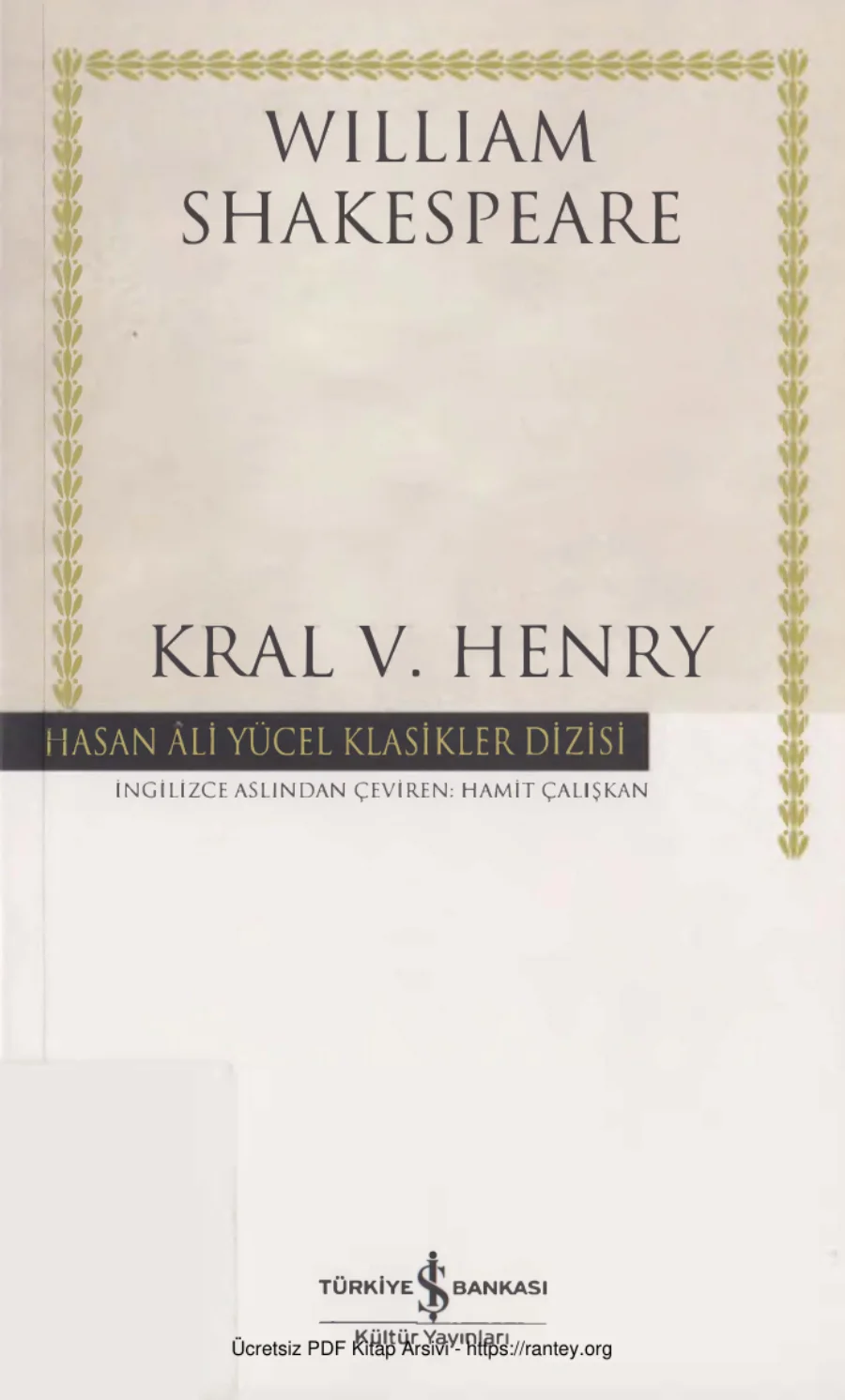 Kral V Henry kapak görseli