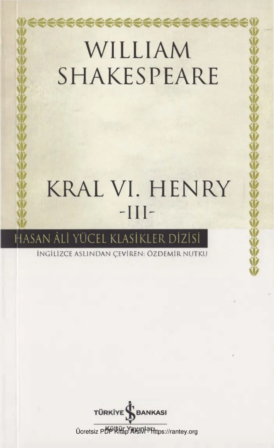 Kral VI Henry III kapak görseli