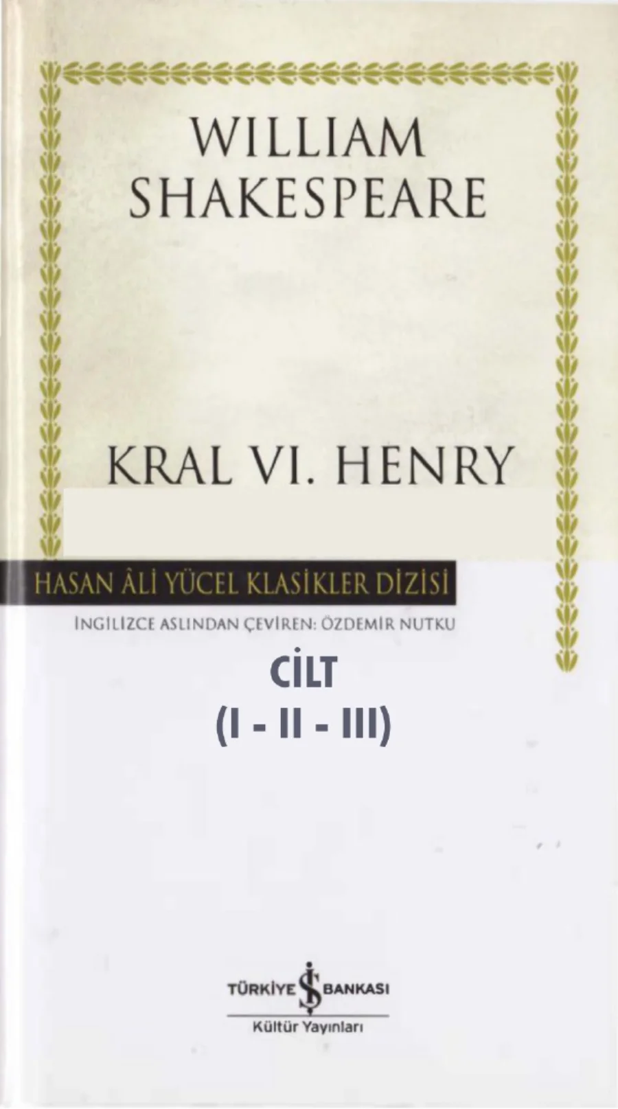 Kral VI Henry kapak görseli