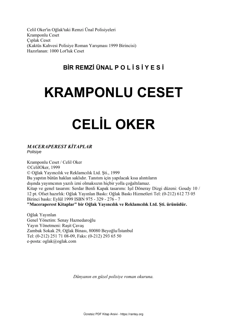 Kramponlu Ceset kapak görseli