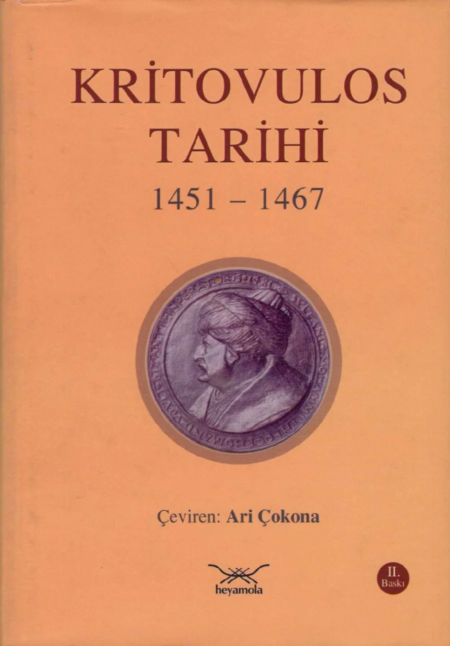 Kritovulos Tarihi kapak görseli