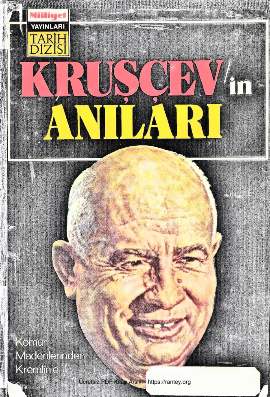 KRUŞÇEVİN ANILARI 1 CİLT YÜKSEK ÇÖZÜNÜRLÜK kapak görseli