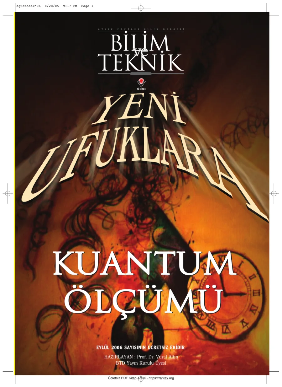 Kuantum Ölçümü kapak görseli