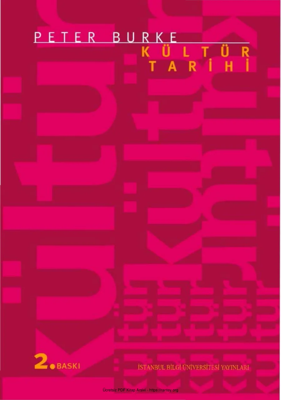 Kültür Tarihi kapak görseli