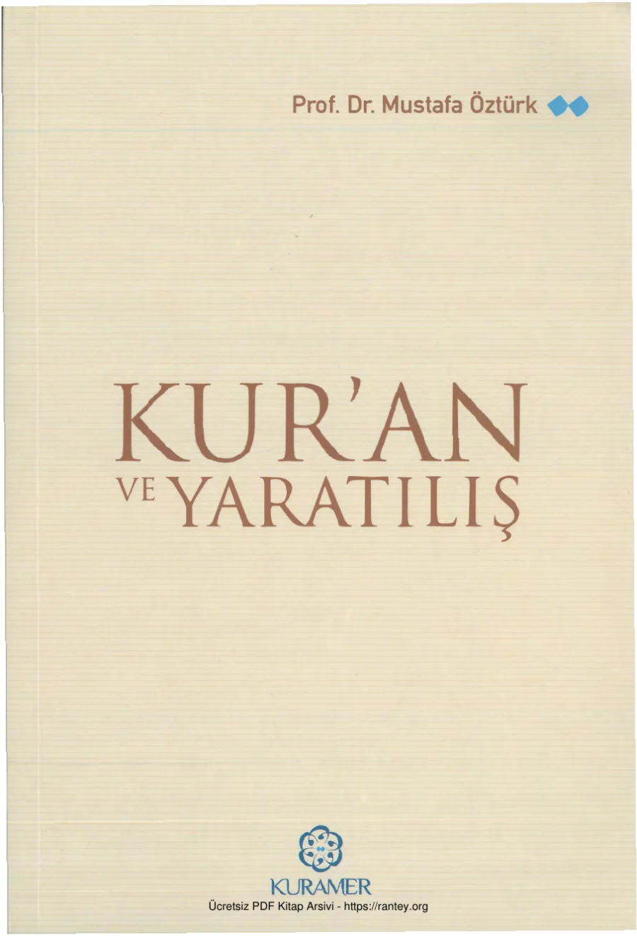 Kuran ve Yaratılış Kuramer Yayınları kapak görseli