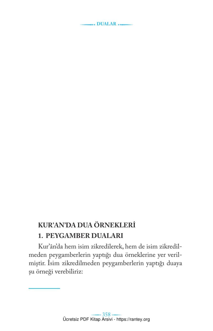 KURANDA DUA ÖRNEKLERİ Ebu Abdulmumin Tekin Mıhçı kapak görseli