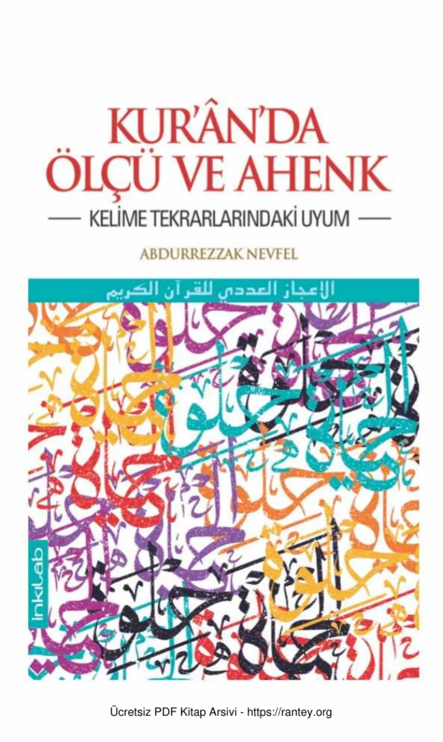 Kuranda Ölçü ve Ahenk İnkılab Yayınları kapak görseli
