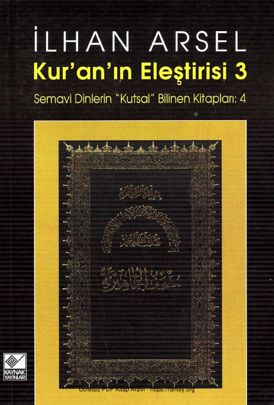 Kuranın Eleştirisi 3 kapak görseli