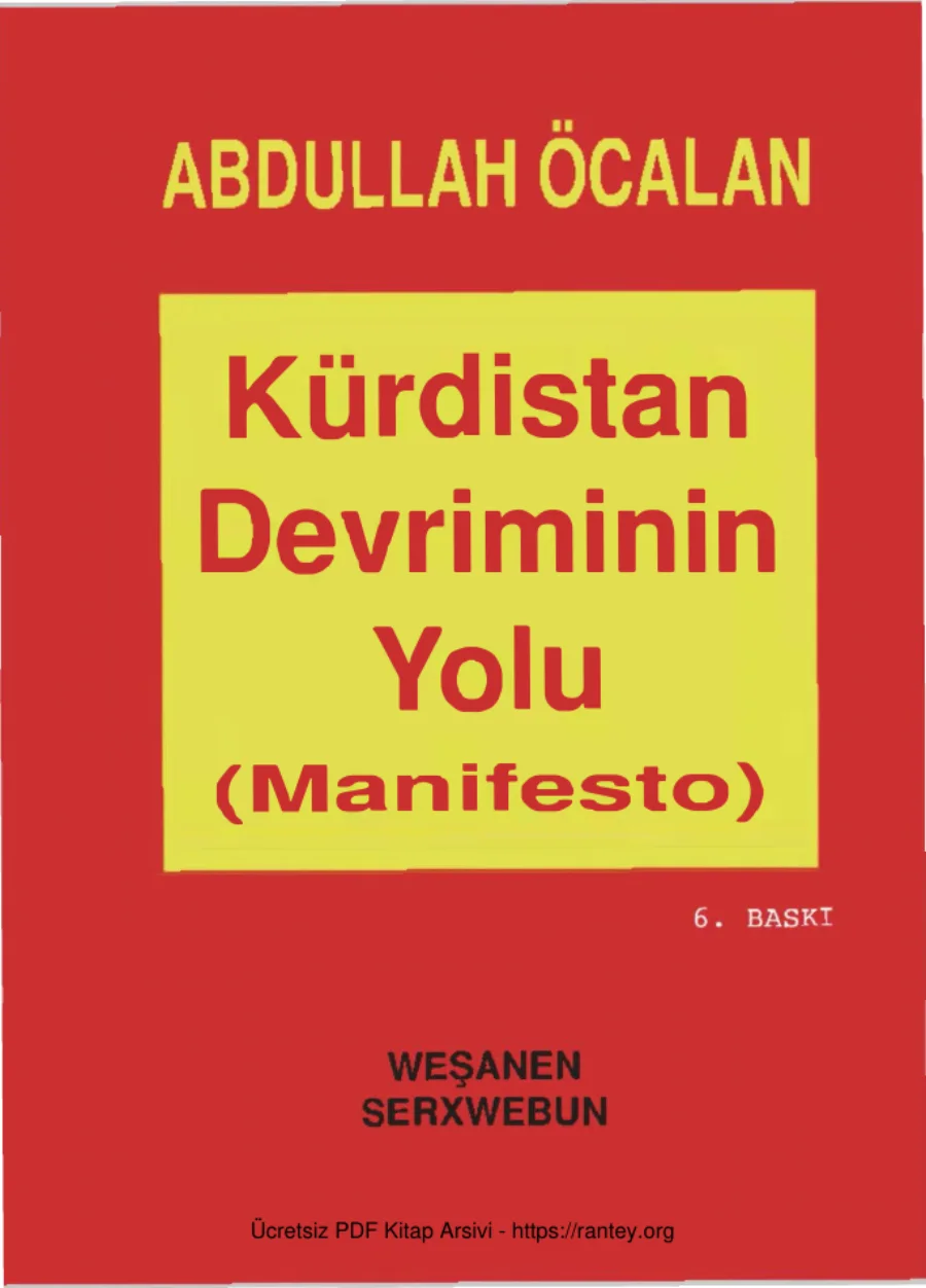 Kürdistan Devriminin Yolu kapak görseli
