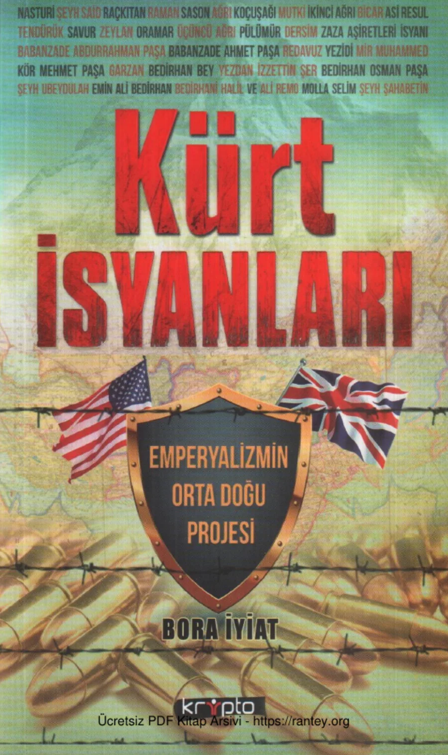 Kürt İsyanları Emperyalizmin Orta Doğu Projesi Krito Yayınları kapak görseli