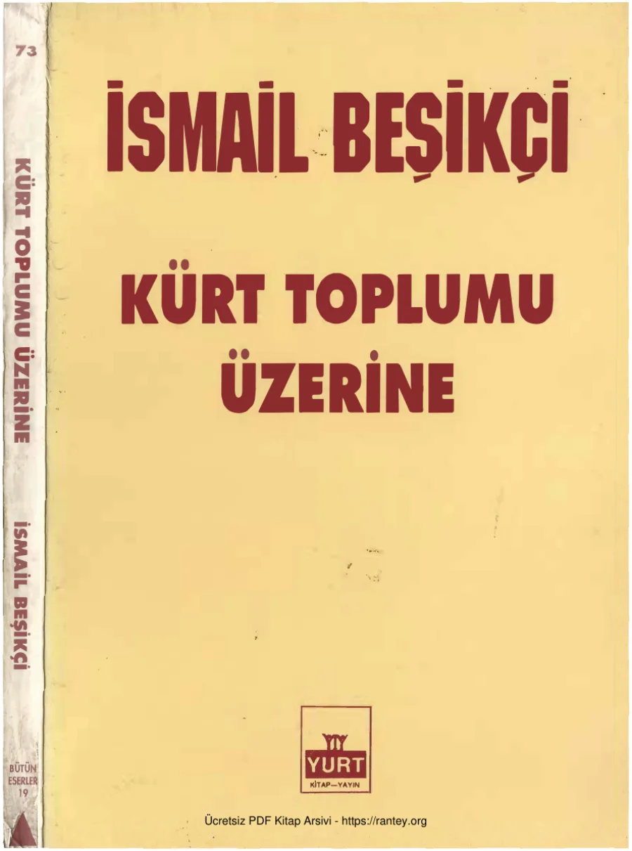 Kürt Toplumu Üzerine Yurt Yayınları kapak görseli