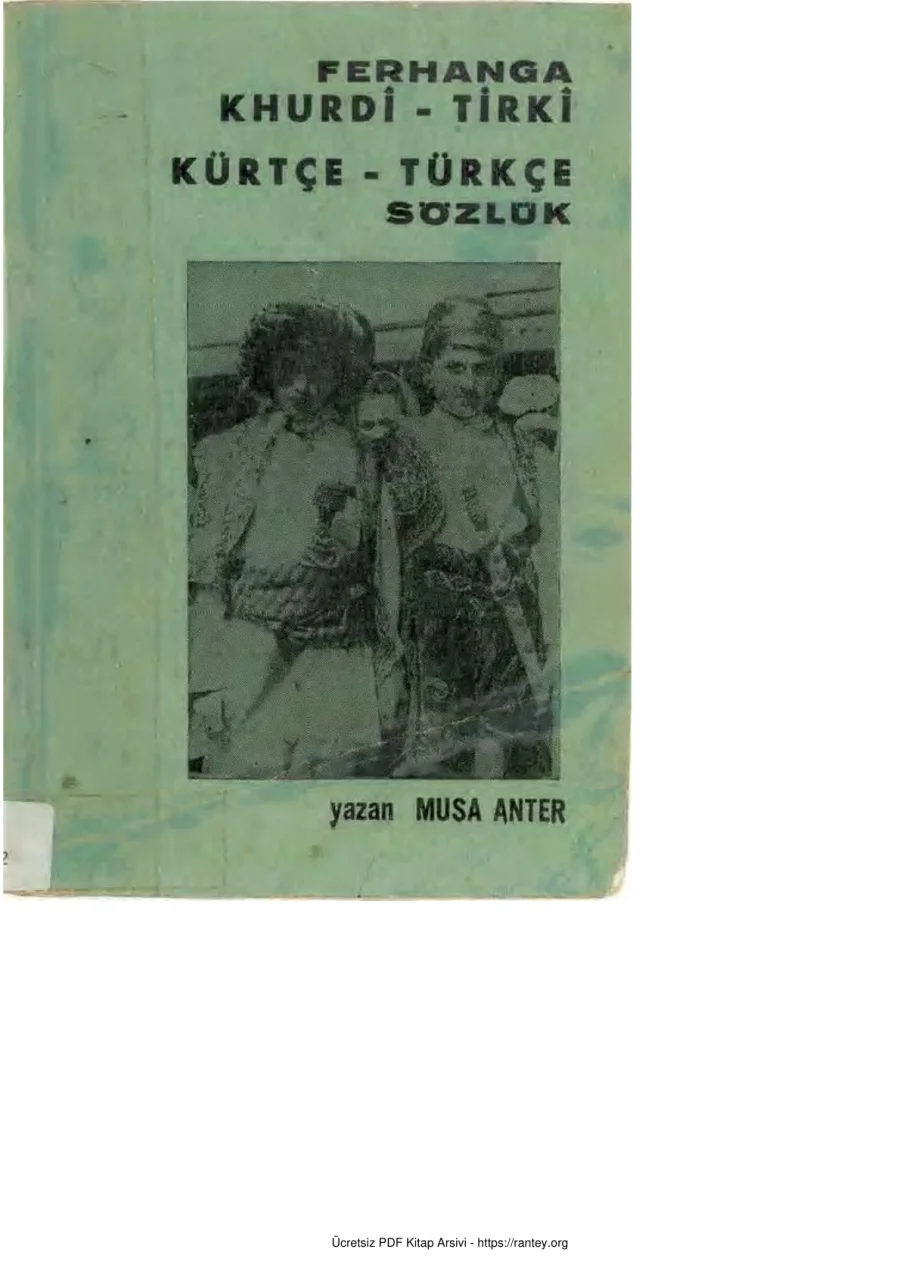 KÜRTÇE TÜRKÇE SÖZLÜK Ebu Abdulmumin Tekin Mıhçı kapak görseli