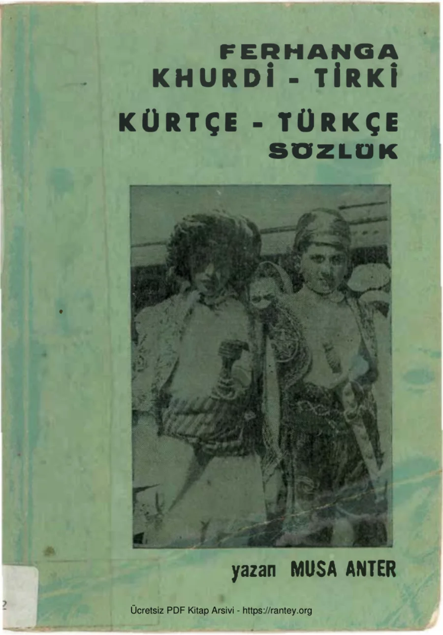 Kürtçe Türkçe Sözlük kapak görseli