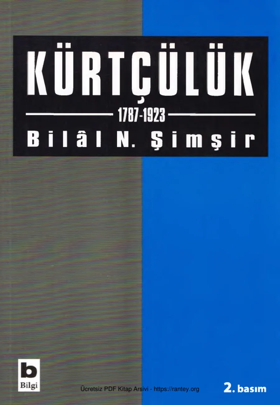 Kürtçülük I 1787 1923 kapak görseli