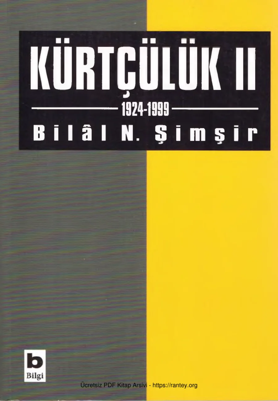 Kürtçülük II 1787 1923 kapak görseli