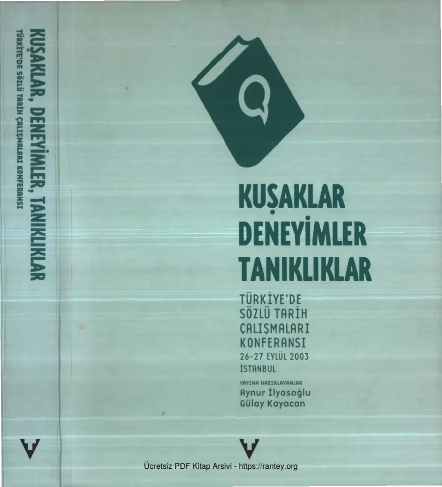 Kuşaklar Deneyimler Tanıklıklar kapak görseli