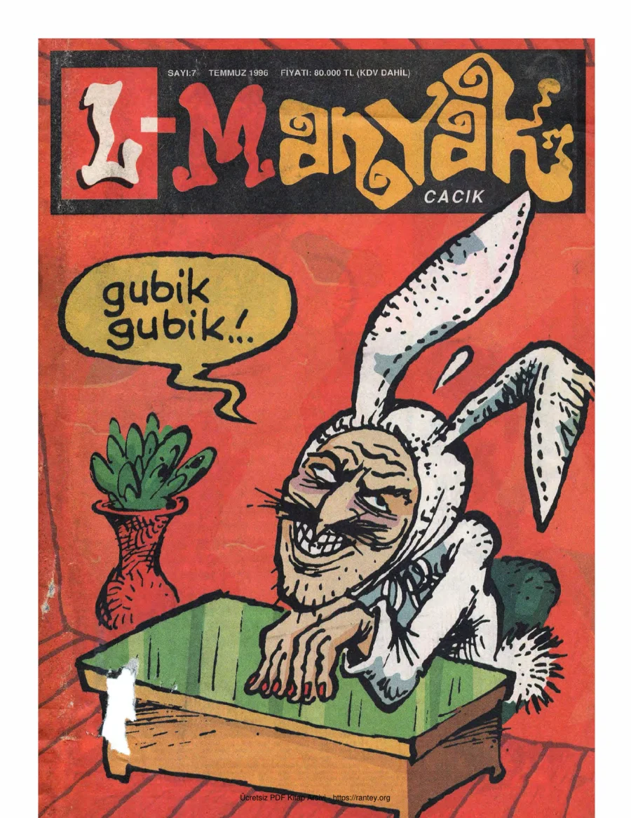 L-Manyak Sayı 007 kapak görseli