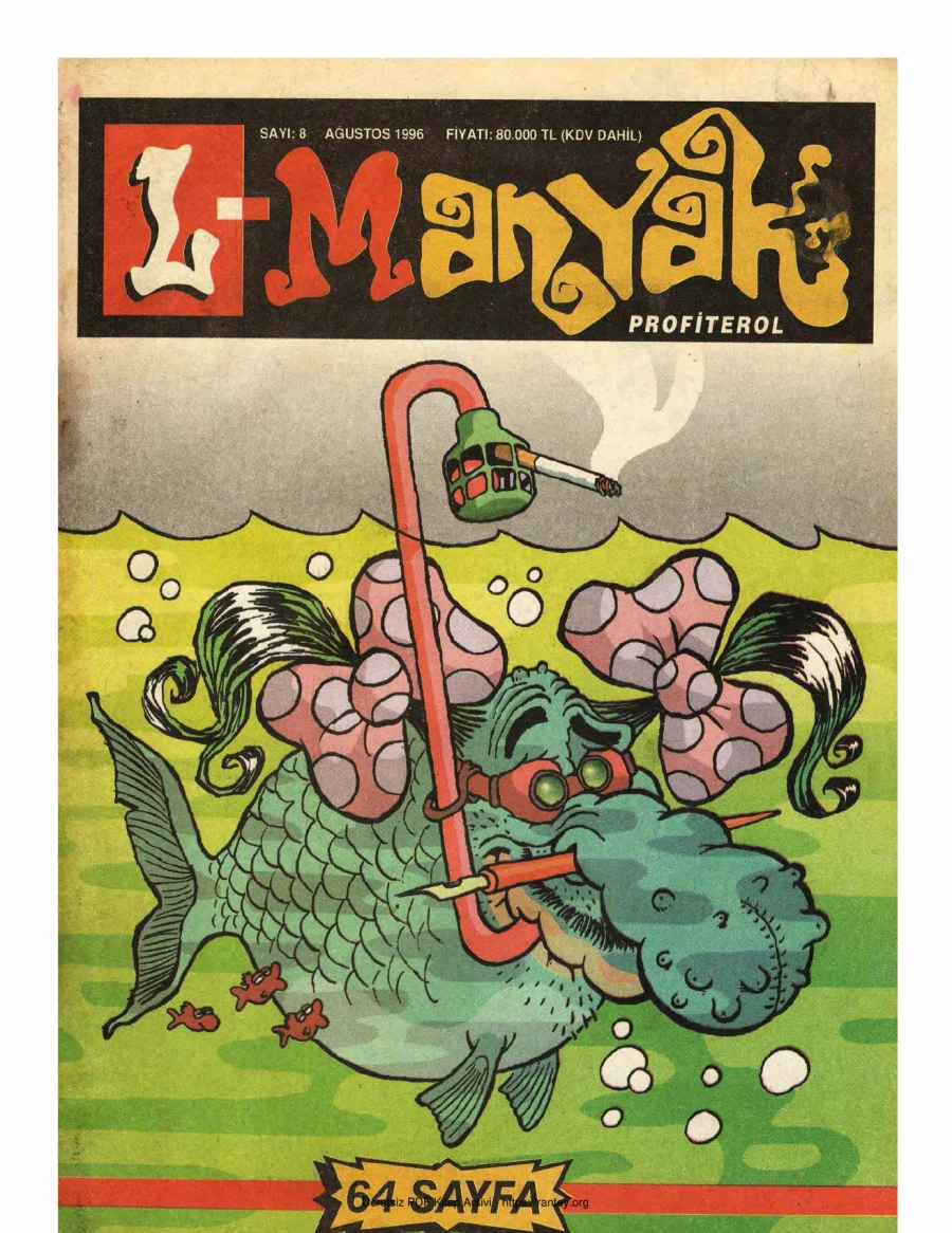 L-Manyak Sayı 008 kapak görseli