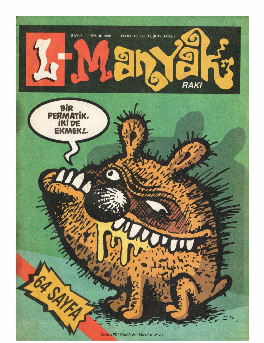 L-Manyak Sayı 009 kapak görseli