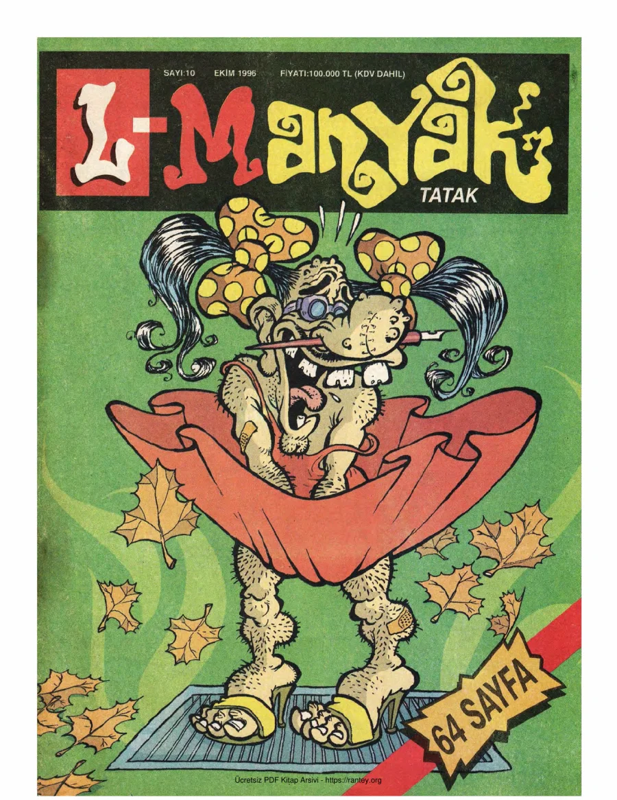 L-Manyak Sayı 010 kapak görseli