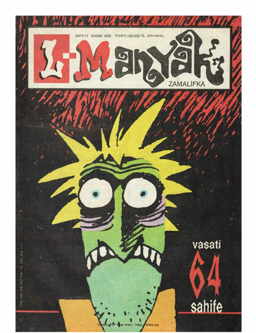 L-Manyak Sayı 011 kapak görseli