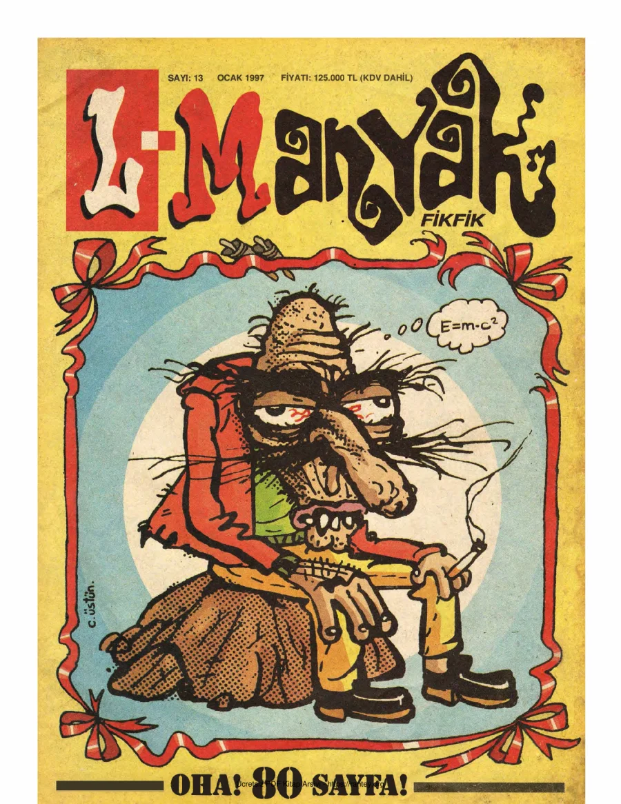 L-Manyak Sayı 013 kapak görseli