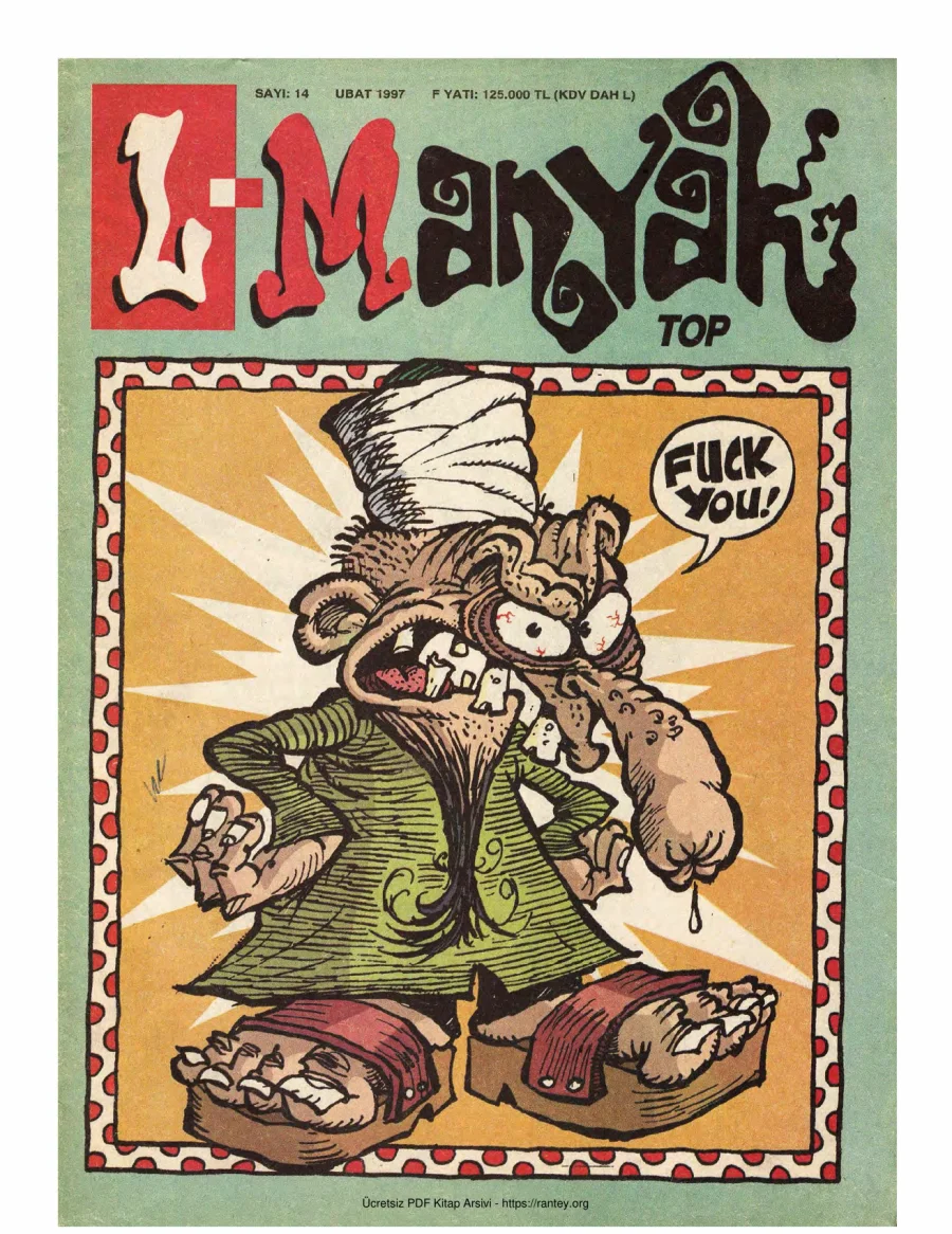 L-Manyak Sayı 014 kapak görseli