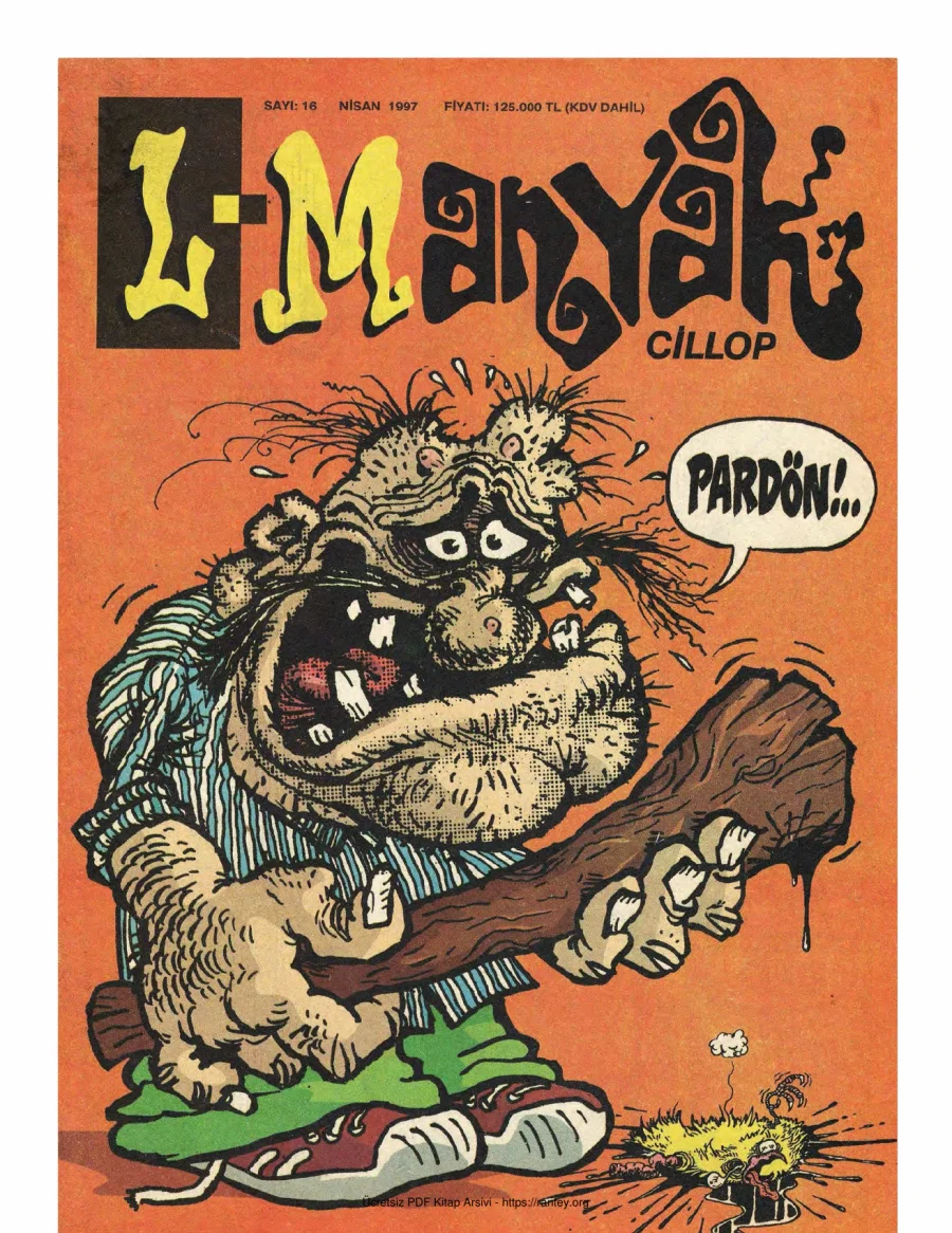 L-Manyak Sayı 016 kapak görseli
