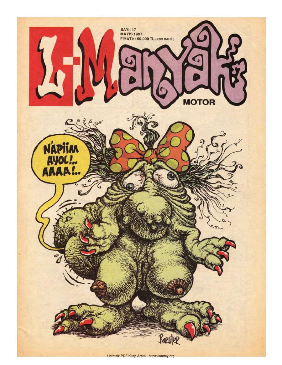 L-Manyak Sayı 017 kapak görseli